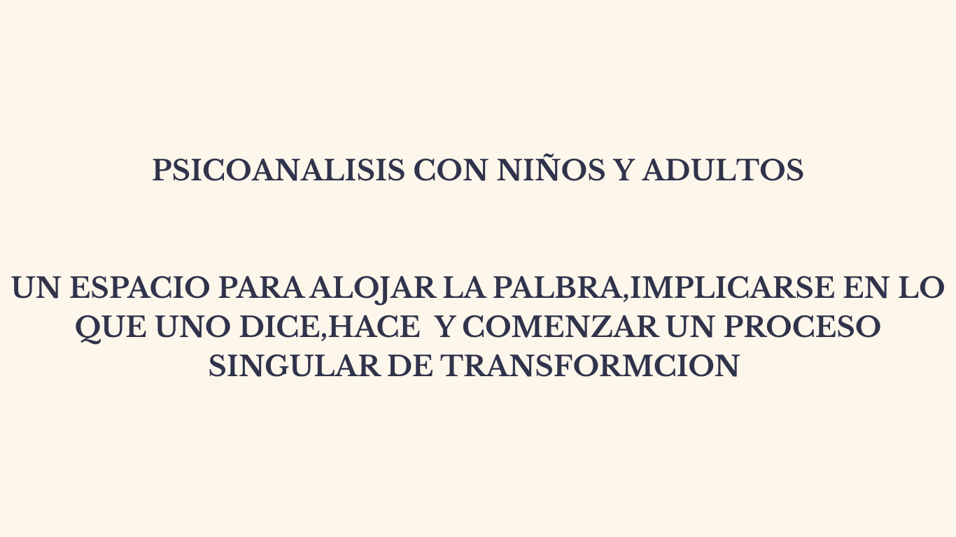 terapia psicoanalítica en Mendoza